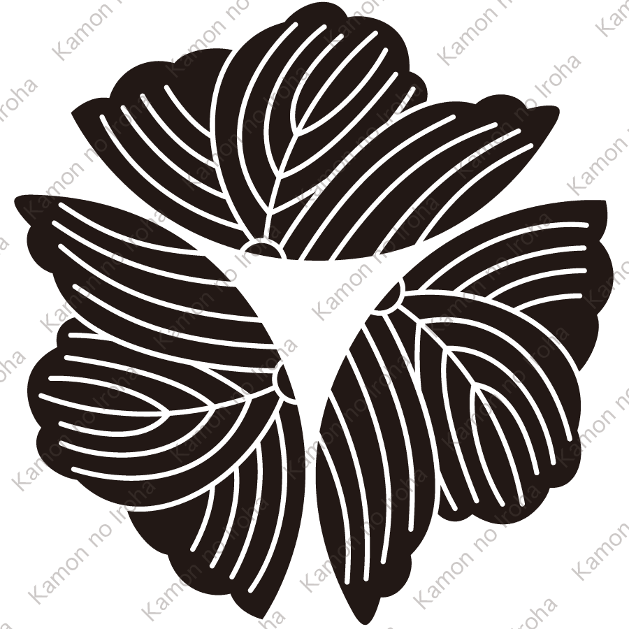 外三つ割り蔦紋