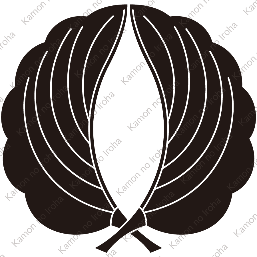 外割り抱き柏紋