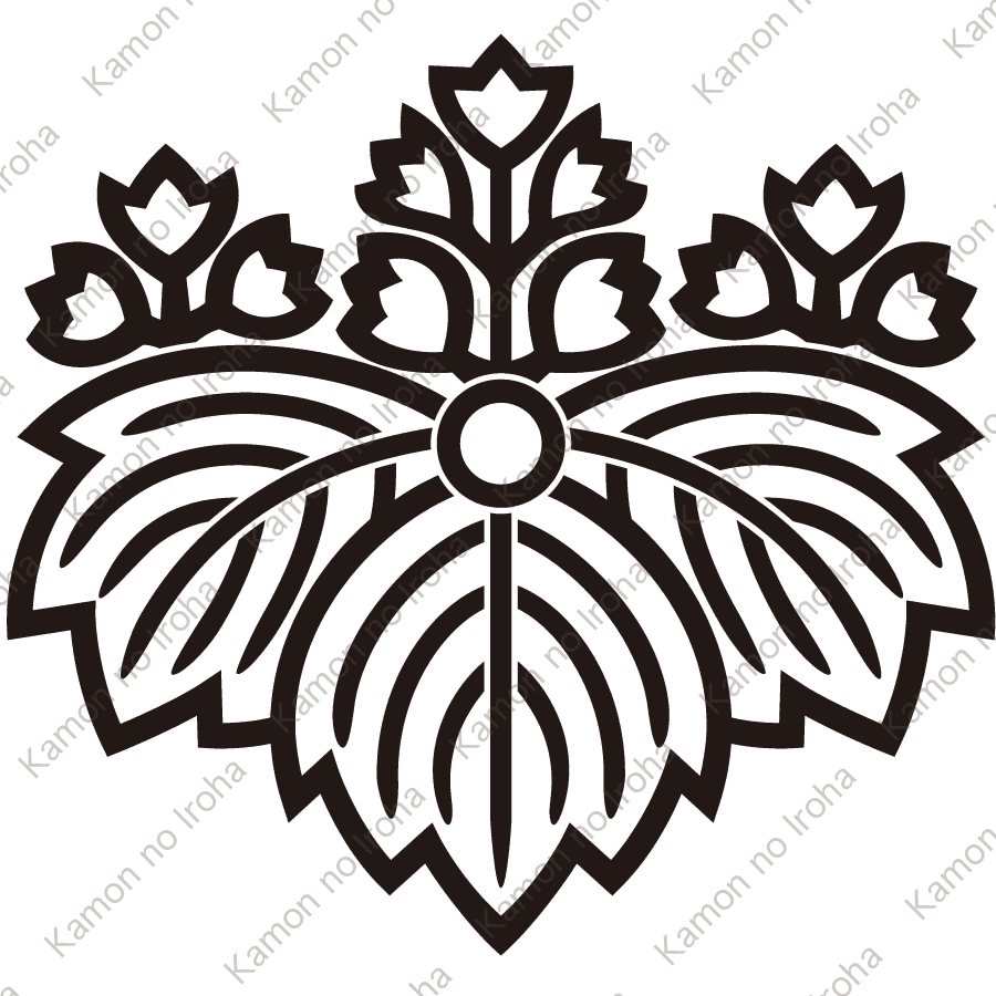 総陰五三鬼桐紋