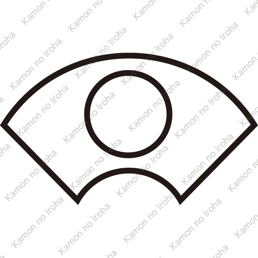 総陰日の丸地紙紋