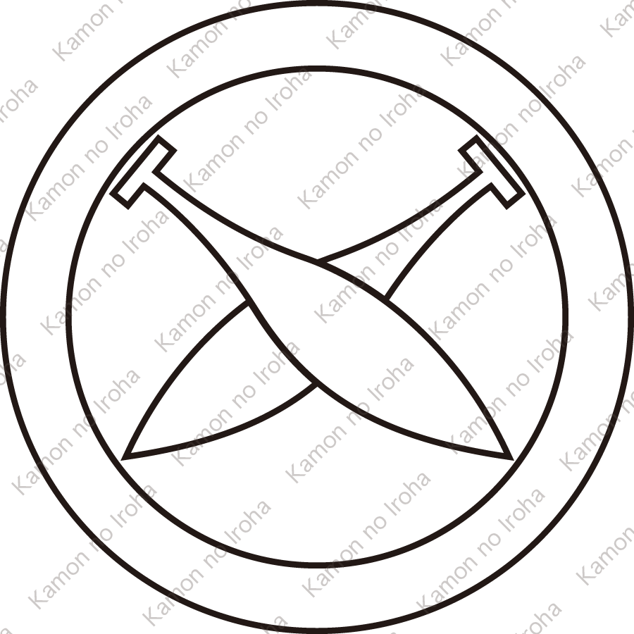 総陰丸に違い櫂紋
