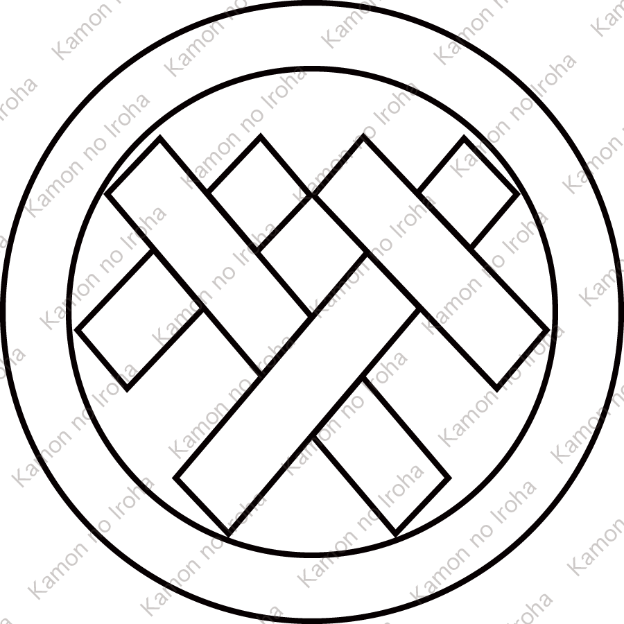 総陰丸に違い直違紋