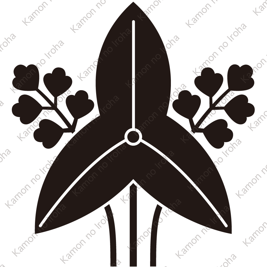 下総古河藩土井氏の替紋、島鳥羽藩稲垣氏の替紋、旗本水谷氏、旗本中西氏、旗本半井氏