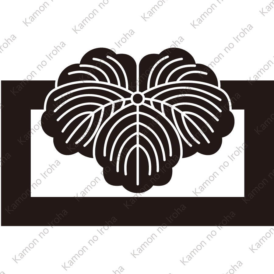 垂れ角に出蔦紋