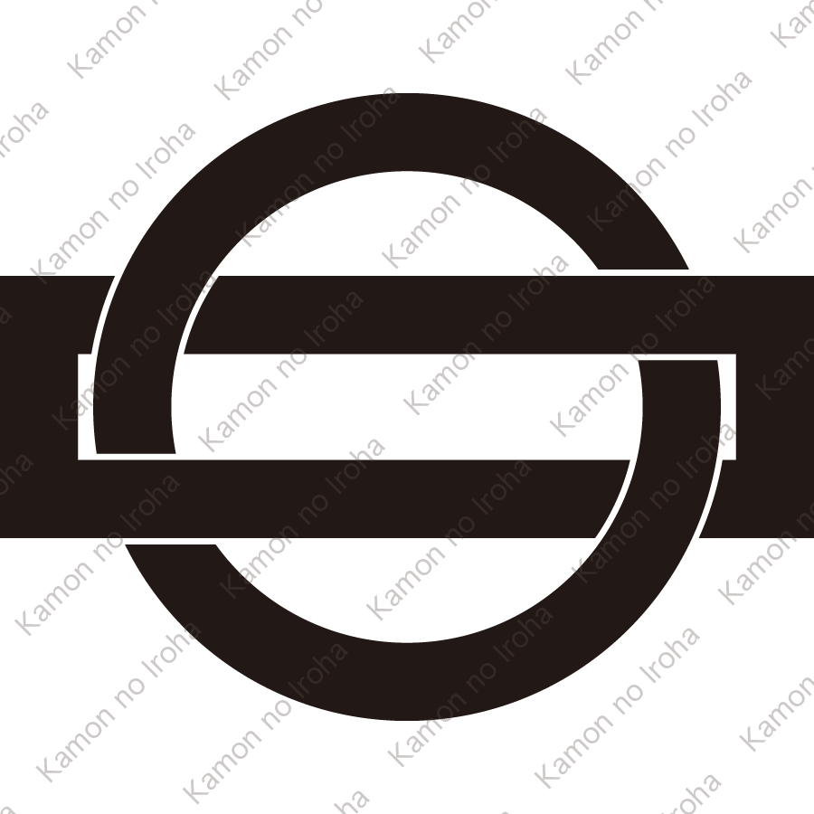 垂れ角に輪違い紋