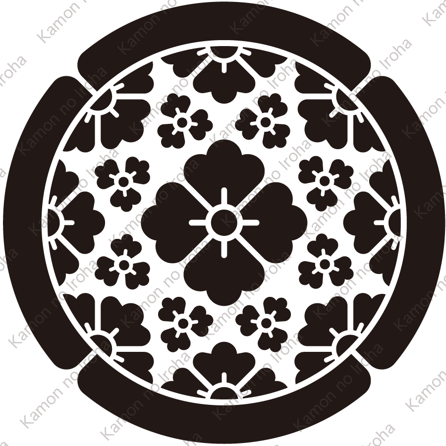 徳大寺花角紋