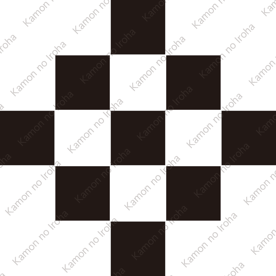 繋ぎ平九つ石紋