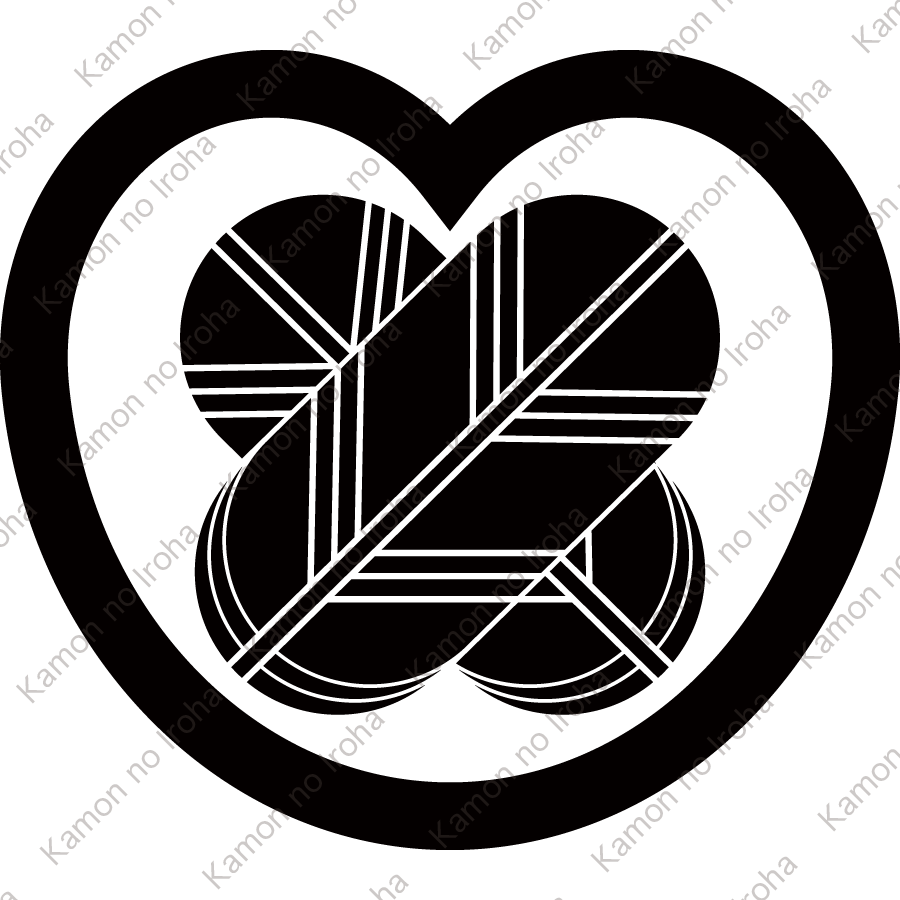 団扇に違い鷹の羽紋