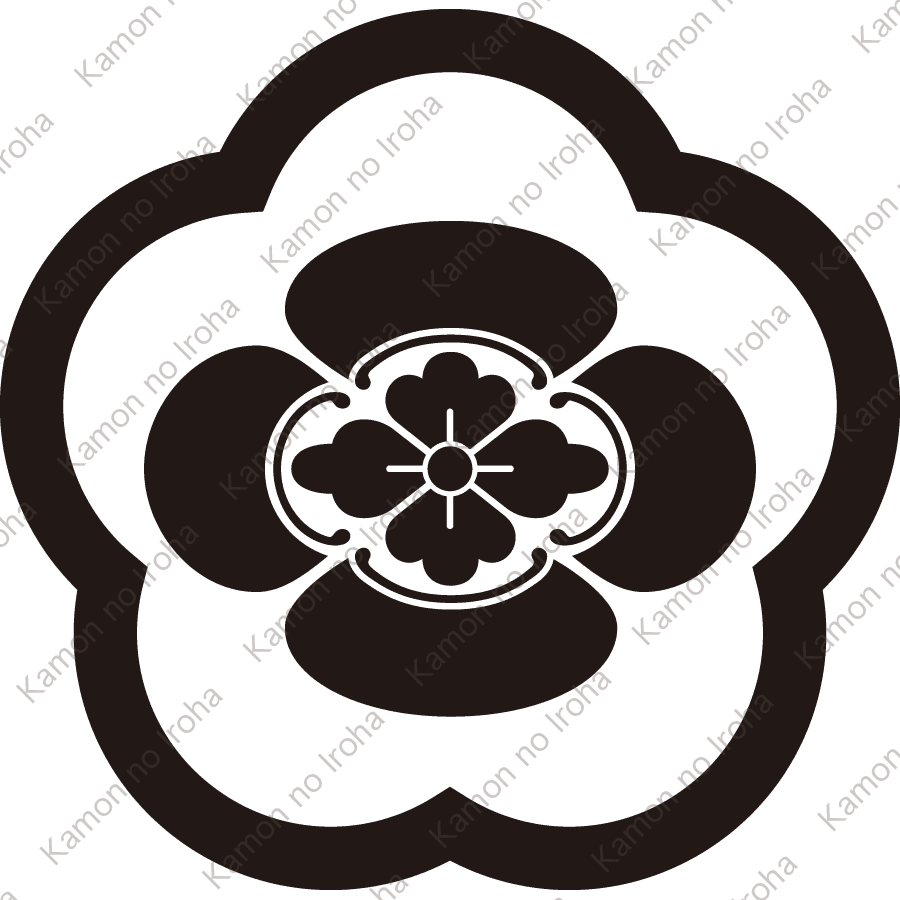 梅輪に木瓜紋