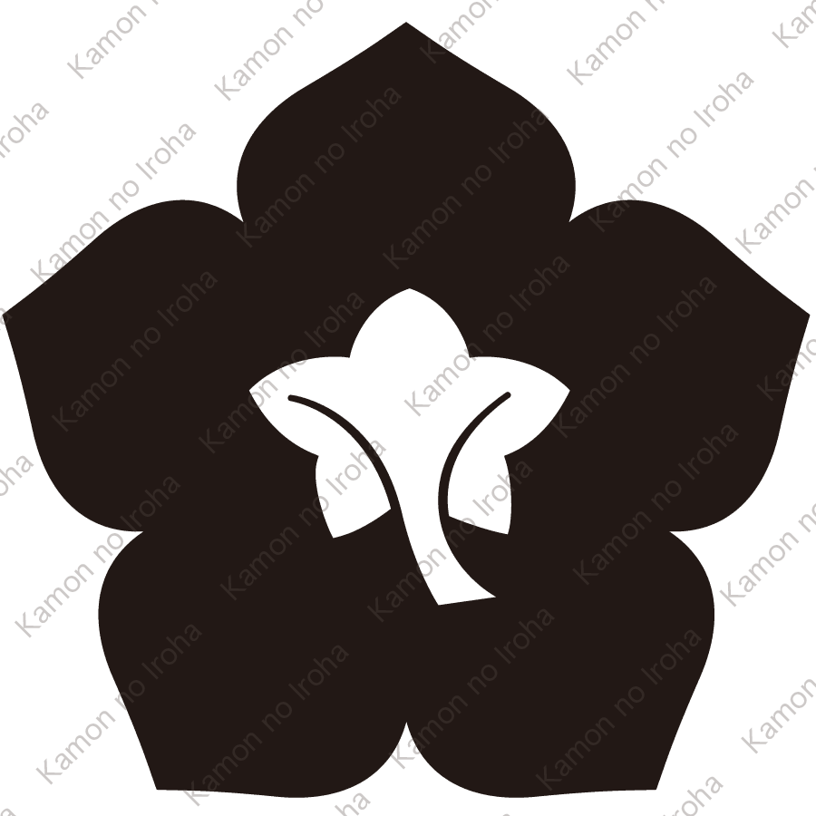 台地抜き裏桔梗紋