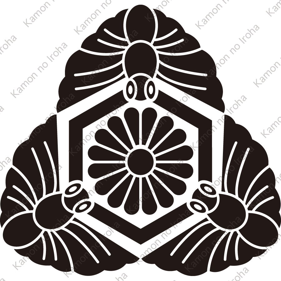 輪なし伊豆蝶紋