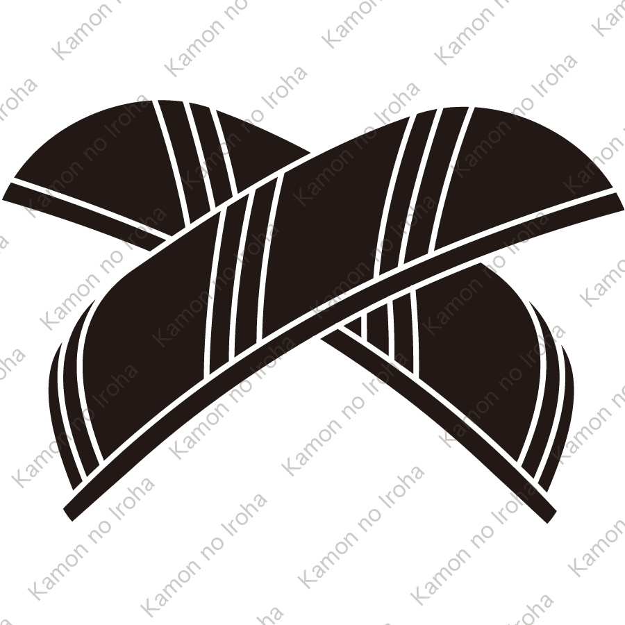 割り違い鷹の羽紋