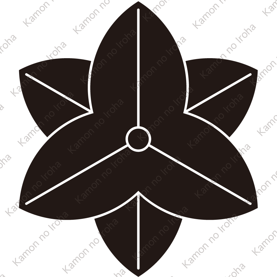 八重向う沢瀉紋