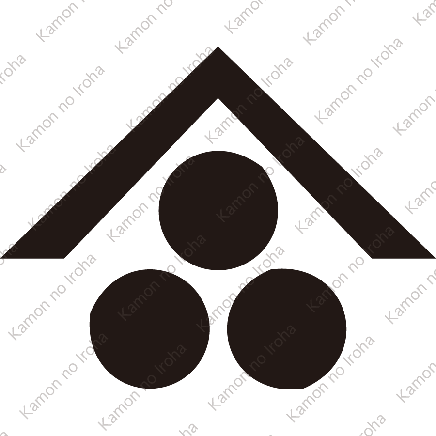 山形に三つ星紋