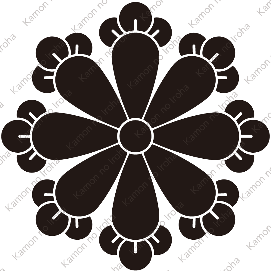 公家三条西家の家紋、丹波亀山藩松平氏の替紋