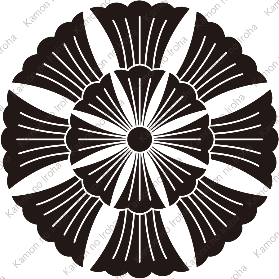 八つ割り寓生紋