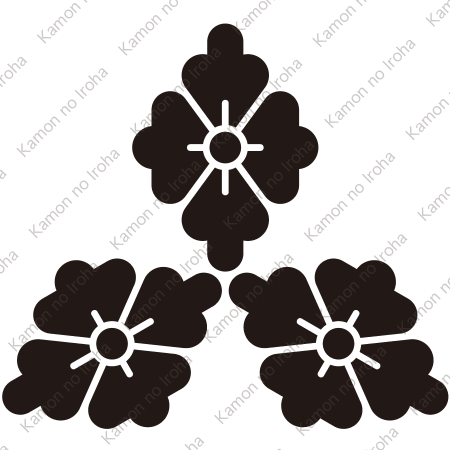 寄せ三つ花菱紋