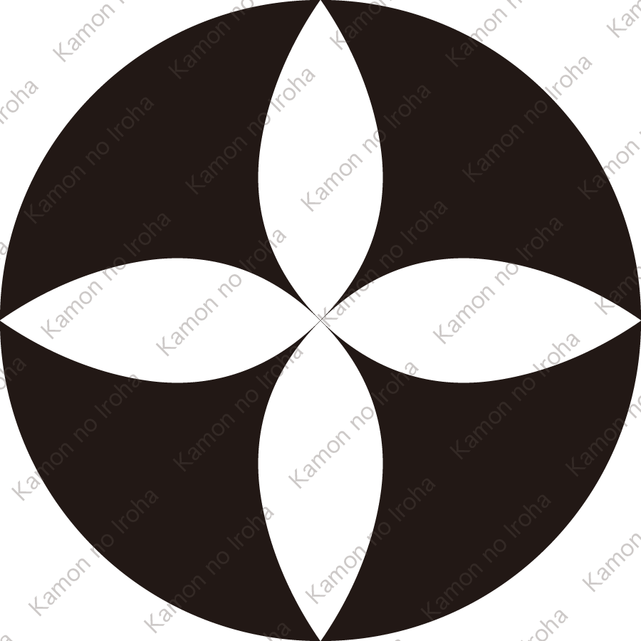 四つ銀杏模様紋