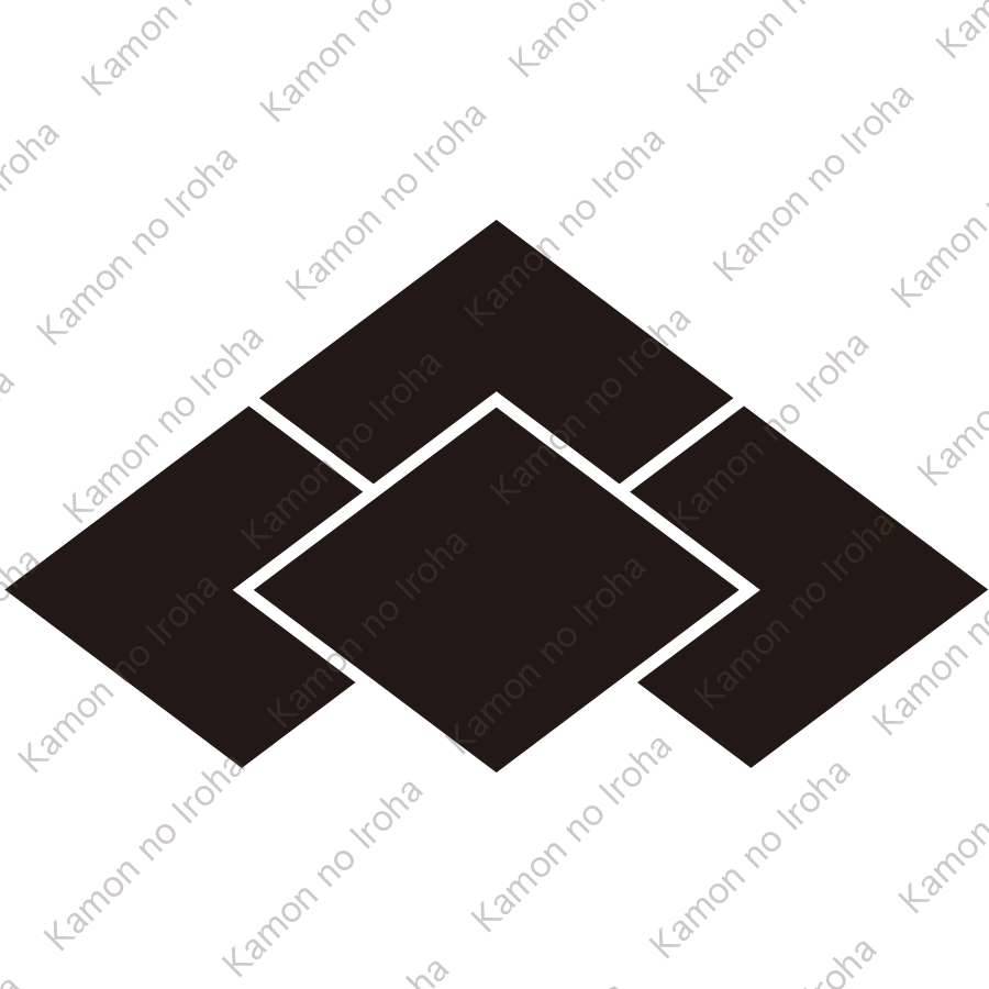 四つ重ね菱紋