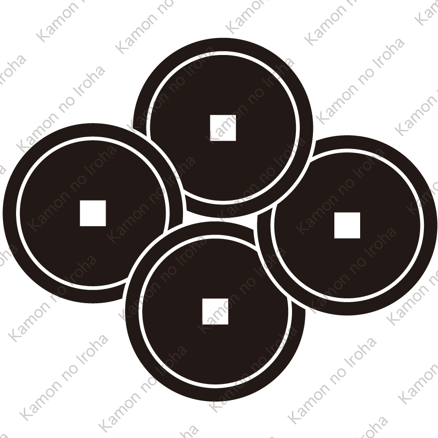 四つ重ね銭紋