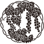 葡萄の丸紋
