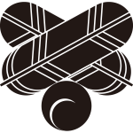 違い鷹の羽に一つ巴紋