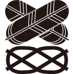 違い鷹の羽に宝結び紋