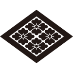中菱に四つ花菱紋