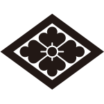 中陰菱に花菱紋