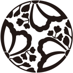 中陰三つ割り五三桐紋