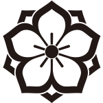 中陰八重桔梗紋