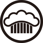 中輪に中陰櫛松紋