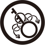 中和に鍵瓢箪紋