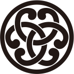 中輪に環片喰紋