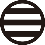 中輪に三つ引き紋