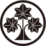 中輪に立ち楓紋