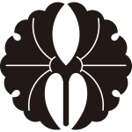 抱き合い一本銀杏紋