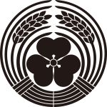 抱き稲に片喰紋