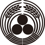 抱き稲に三つ星紋