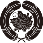 抱き鷹の羽に揚羽蝶紋