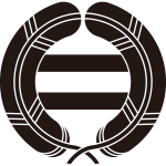 抱き鷹の羽に二つ引き紋