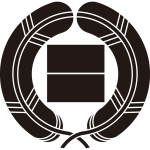 抱き鷹の羽に二つ算木紋