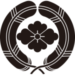 抱き鷹の羽に花菱紋