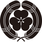 抱き鷹の羽に片喰紋