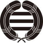 抱き鷹の羽に三つ引き紋