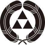 抱き鷹の羽に三つ鱗紋