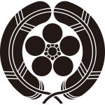 抱き鷹の羽に梅鉢紋