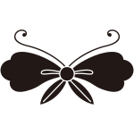 藤胡蝶紋