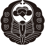 浮線蝶に横見梅紋