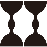 二つ並び鼓胴紋